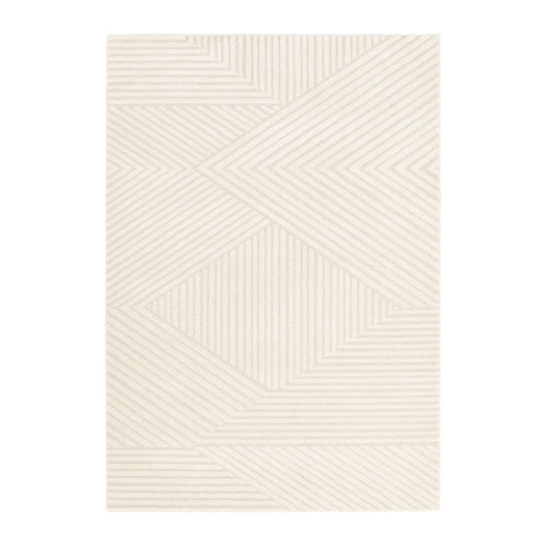 AFK Living vloerkleed  Sacha - reliëfeffect - beige - 200 x 290 cm