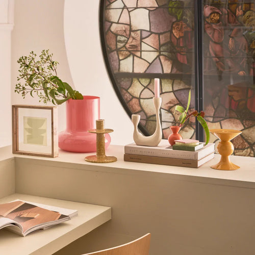 Urban Nature Culture vaas Sipho, mellow rose - Ø 27.5 * 25 cm