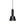 Hübsch hanger Mono - ijzer - ø15xh26cm