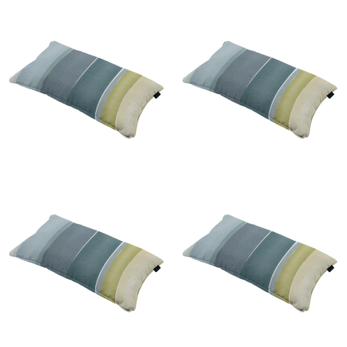 Madison sierkussen Nox - mulitkleur - 30x50x10cm - set van 4