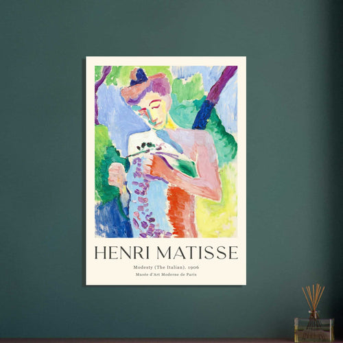 Artfulprints  Matisse - Modesty 1906   poster 50x70 cm - vtwonen shop