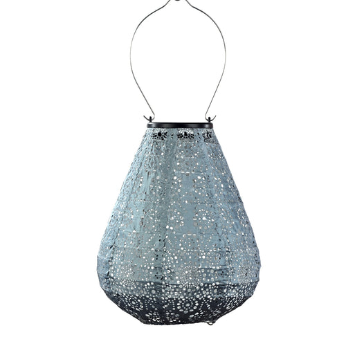 Lumiz solar lampion - fiore tulip - 20 cm - grijs blauw - vtwonen shop