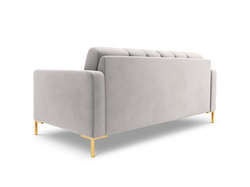 Cosmopolitan Design Bank Bali 2-zits, flueel, geld - 96x152x75cm