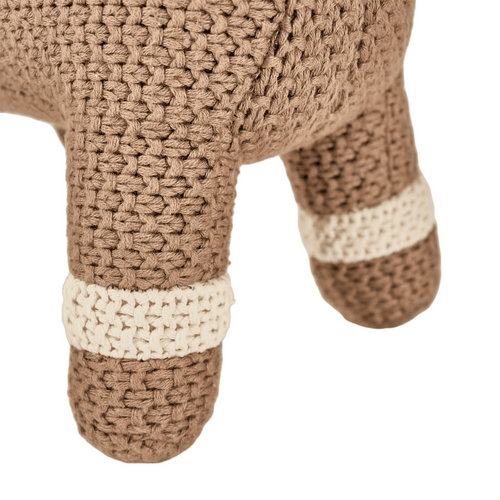 Pintado & Lacado knuffeldier Paard - bruin - 33 cm