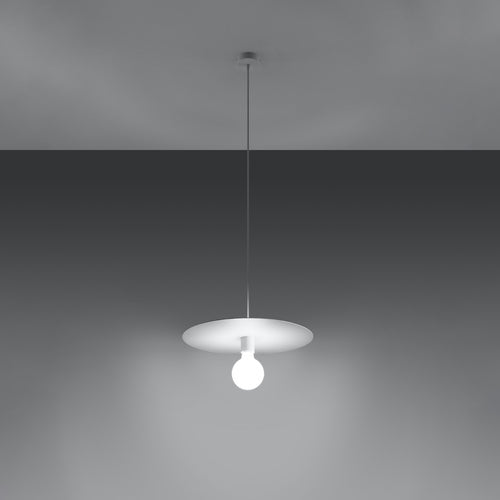 Sollux Lighting Hanglamp FLAVIO wit - 40x40x105cm
