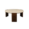 Dutchbone Valcour Salontafel Rond Bruin