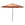 Lotus parasol - Ø300 cm - carbon black - ecru
