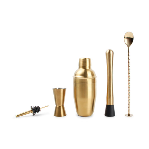 S|P Collection - Cocktailset 7-delig goud Bar - vtwonen shop