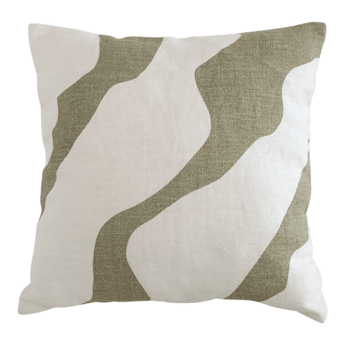 Urban Nature Culture kussen Flusso Moss Stone - 45x45cm - vtwonen shop