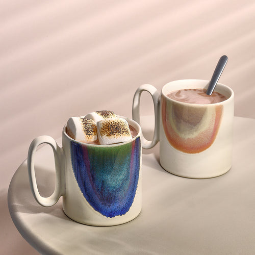 Salt & Pepper - Beker 39cl beige/pink Paint