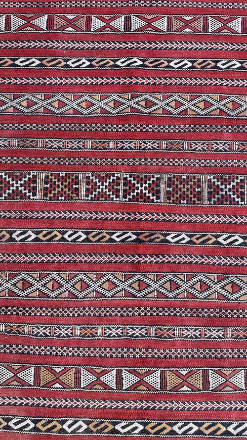 AFK Living vloerkleed Berber - handgemaakt - Wol - 88 x 167 cm