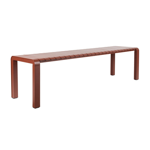 Zuiver Vondel Tuinbank 175x45 cm Rood