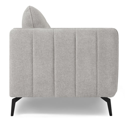 Furnhouse 3-zitsbank Selena - Grijs - Stof - 85x197x85