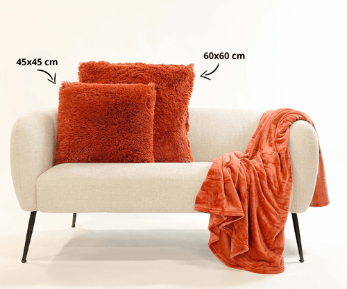 Dutch Decor sierkussen Fluffy - 60x60 cm - vtwonen shop