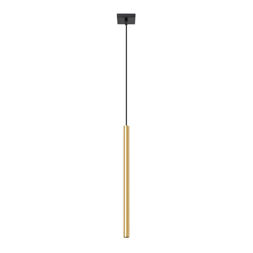 Sollux Lighting Hanglamp PASTELO 1 gepolijst goud - 8x8x100cm