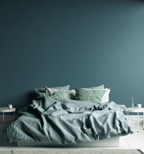 Livingwalls behang effen petrolblauw - 53 cm x 10.05 m - AS-392169 - vtwonen shop