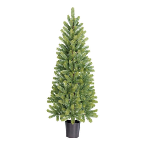 Black Box Trees Nagoya Kunstkerstboom H120 x Ø50 cm - Kerstboom Voor Binnen - Kunstboom met 212 PE Dennentakjes - Slank Model Ø60 cm - Groen