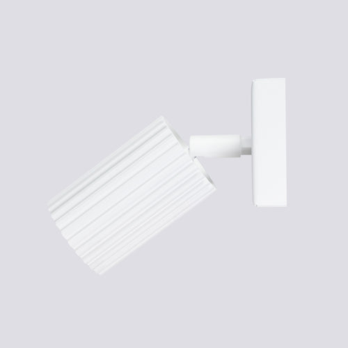 Sollux Lighting Wandlamp KARBON wit - 8x16x8cm