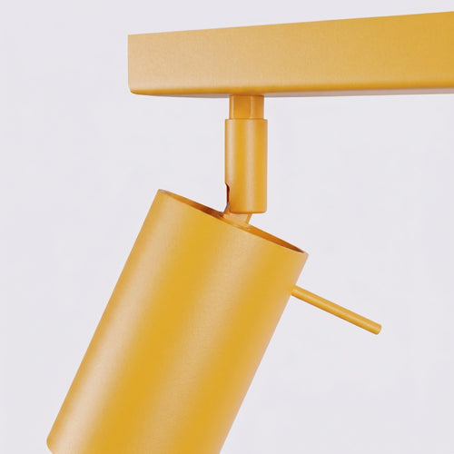 Sollux Lighting Plafondlamp RING 6L geel - 118x6x16cm