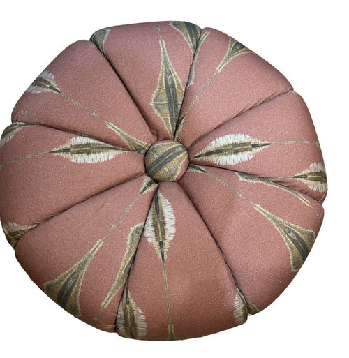 Catchii poef Ikat Flores - katoen - Ø 46cm - vtwonen shop