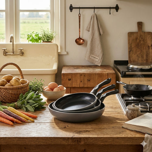 Cosy & Trendy Koekenpannenset Essentials - Pannenset Inductie - 3 stuks