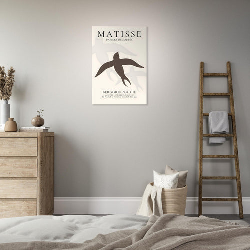 Artfulprints  Matisse - Birds silhouettes   poster 70x100 cm