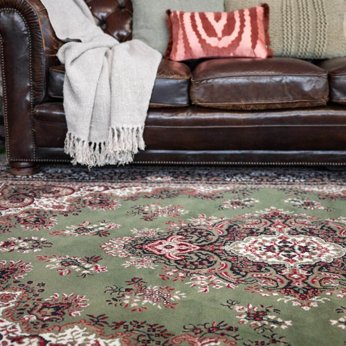 Interieur05 vloerkleed Nain - groen - 185x270cm