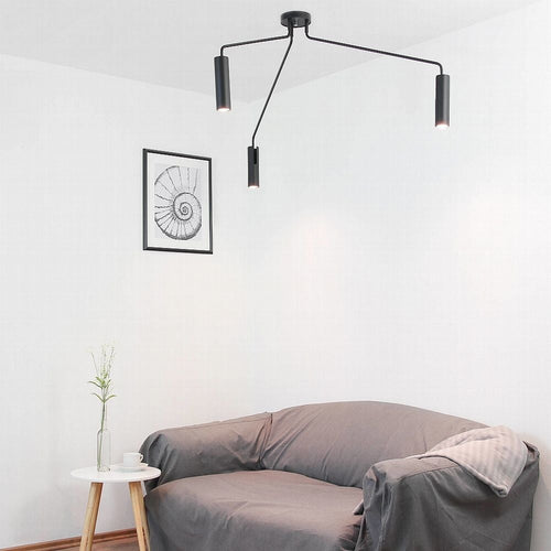 Nowodvorski spot Eye - 3 lichts - 130  x 60   cm - zwart - vtwonen shop