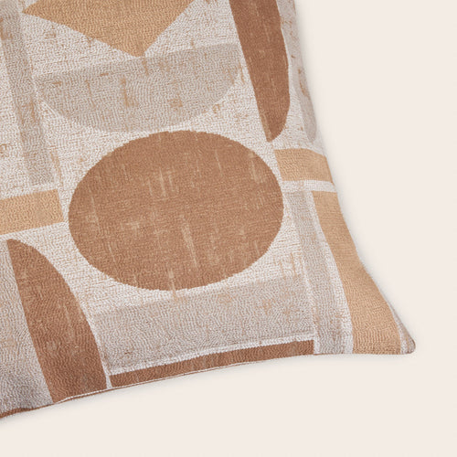 Madura Kussenovertrek Anoki beige en bruin 40x60 cm
