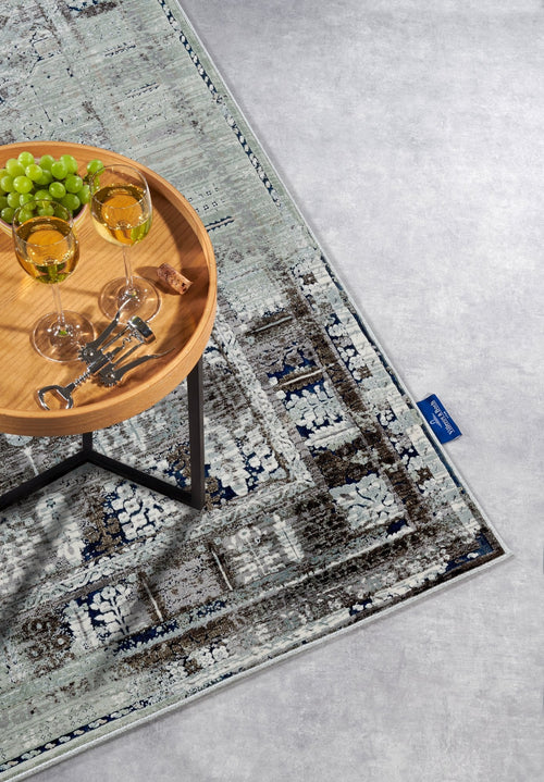 Villeroy & Boch 1809 Shortpile Rug Agnes Light Green Multicolor 190x280 cm