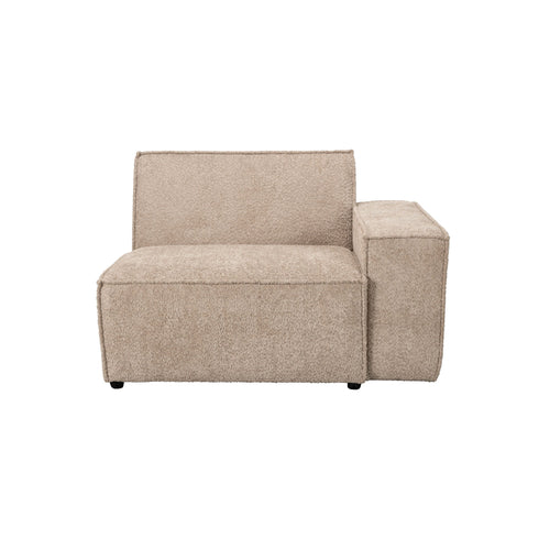 Zuiver James 3-zitsbank Chaise Longue Rechts Taupe