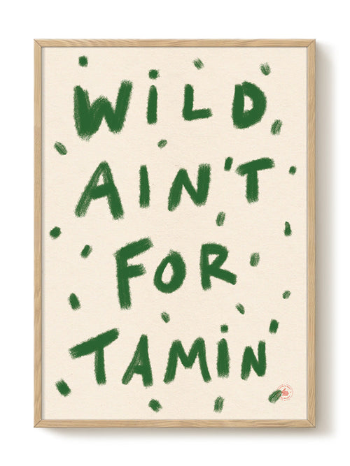 Das Rotes Rabbit - Taming - PSTR studio Kunst Poster - vtwonen shop