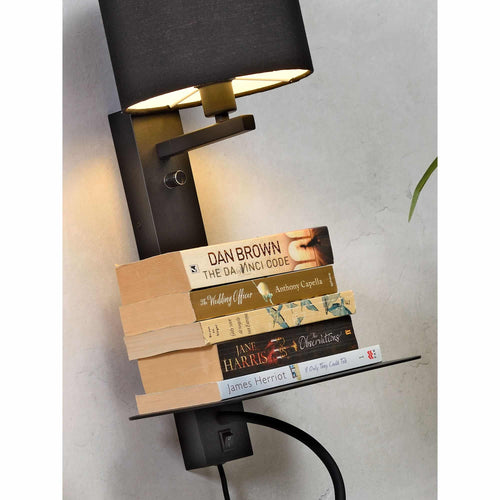 it's about RoMi wandlamp Florence - wit - 24x22x52cm