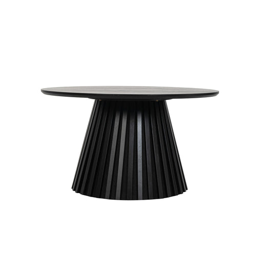 Furnhouse ronde salontafel Svendborg - Zwart - Ø 80 cm