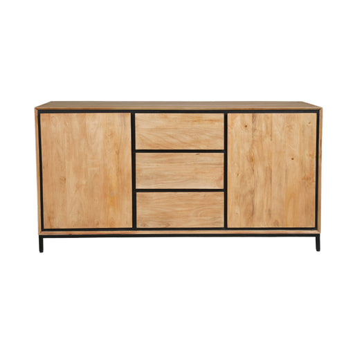 StarFurn Dressoir RichWood - Naturel Hout - 160x45x85cm - vtwonen shop