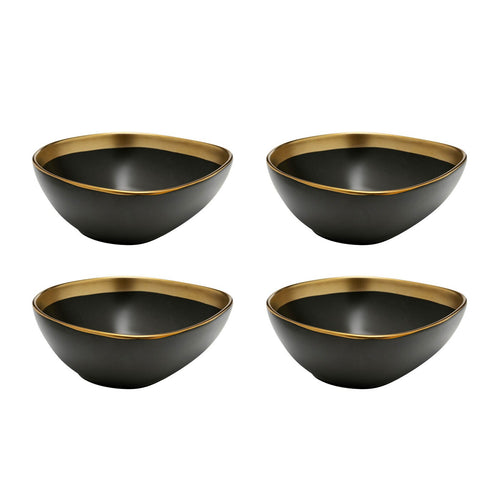 Kare Design Kommen Vibrations Ø18cm groen (4/set)