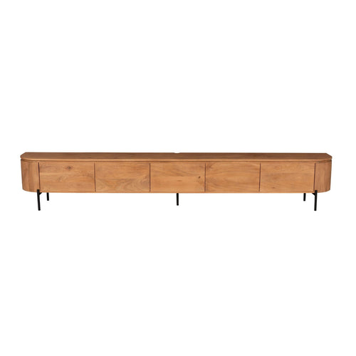 Starfurn Tv-meubel Excellent - Naturel Hout - 280x35x30cm