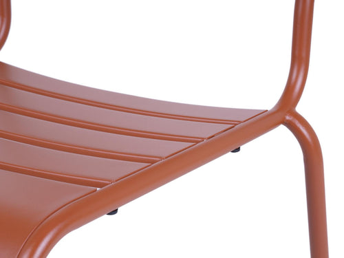 MaximaVida metalen tuinstoel Max XXL roestbruin - doos per 2 stuks - vtwonen shop