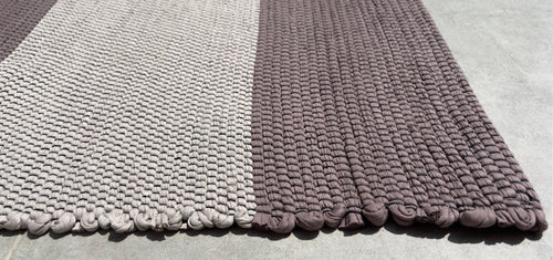 AFK Living vloerkleed Tiago - handgemaakt - Gerecycled katoen - 140 x 200 cm - vtwonen shop