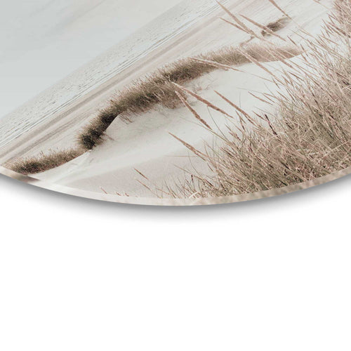 Reinders glasschilderij Zeezicht - Ø 70cm