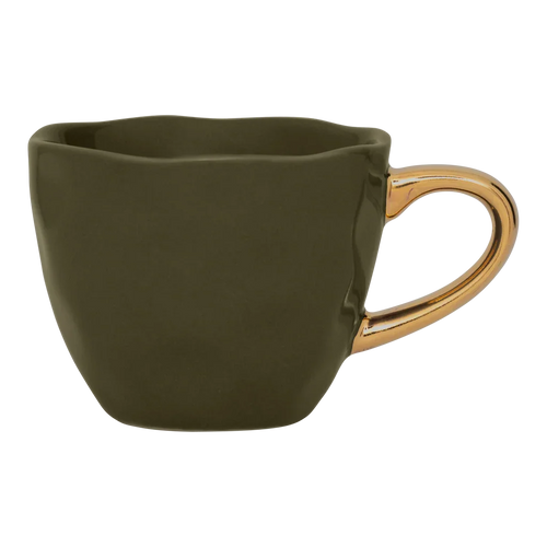 Urban Nature Culture Good Morning kopje Espresso - Fir Green - 6,5x5,2cm