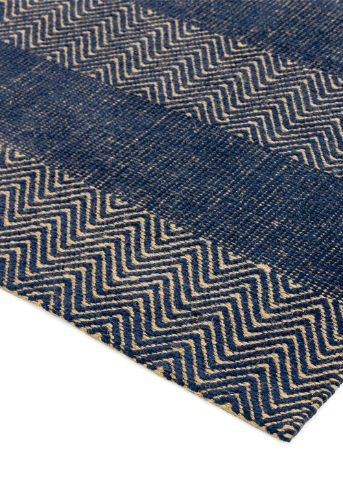 Vloerkleed Easy Living Ives Navy Blue 120x170 cm - vtwonen shop