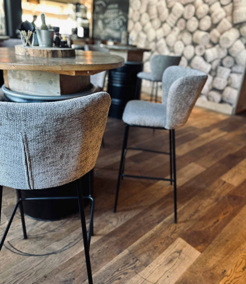 Kick barkruk Bo - Grijs - vtwonen shop