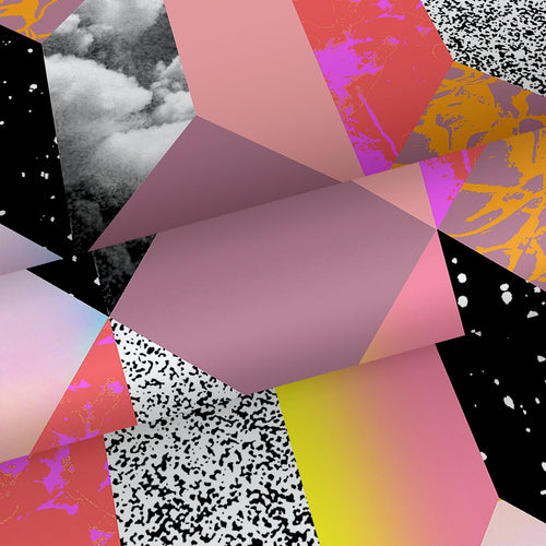 Walls4You behang geometrische vormen multicolor - 53 cm x 10 m - 640156 - vtwonen shop