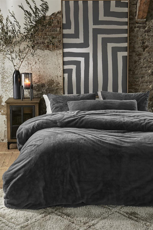 Riviera Maison dekbedovertrek Tendre - 240x200/220 cm - grijs
