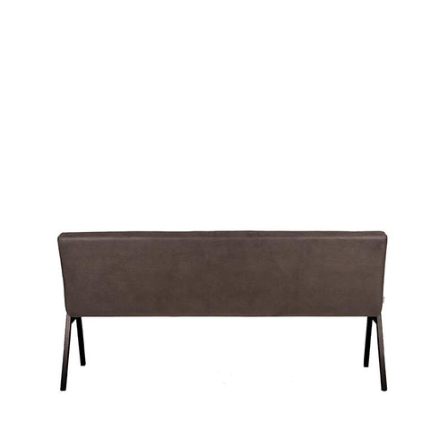 LABEL51 Eetkamerbank Matz - Antraciet Microfiber - 175x62x86cm