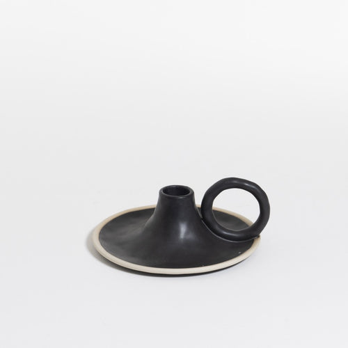 The Table Atelier Kandelaar 14,5x6 cm Black Pepper - vtwonen shop