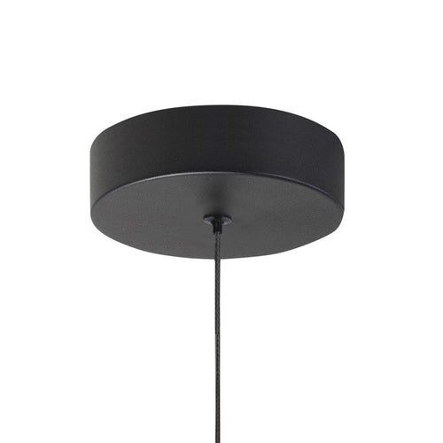 Highlight hanglamp Kobe - 1 lichts - 12  x 135   cm - zwart