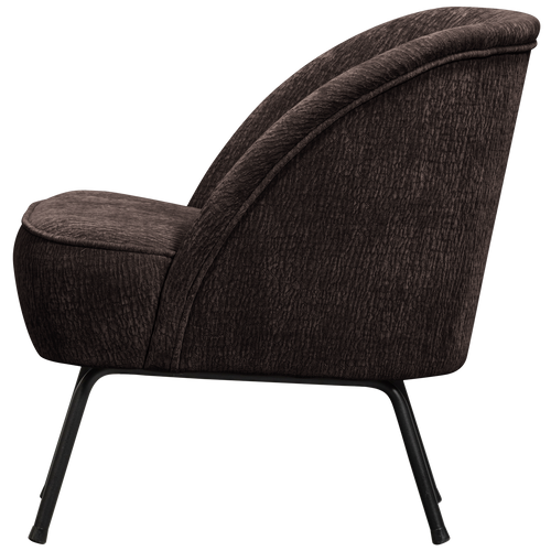 BePureHome fauteuil 3D Vogue - Chenille - Donker Bruin - vtwonen shop