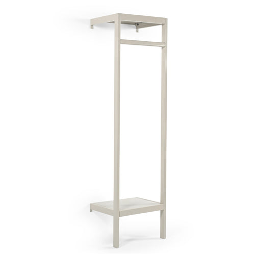 Giga Meubel Kapstok Manoué - Beige - Metaal - 50x40x185cm - vtwonen shop